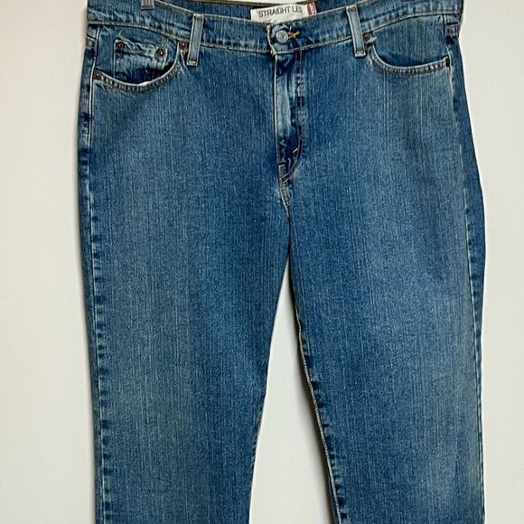 NWT Levis Straight Leg 505 Mid Rise Western Jeans Womens Sz 16 - Picture 8 of 9